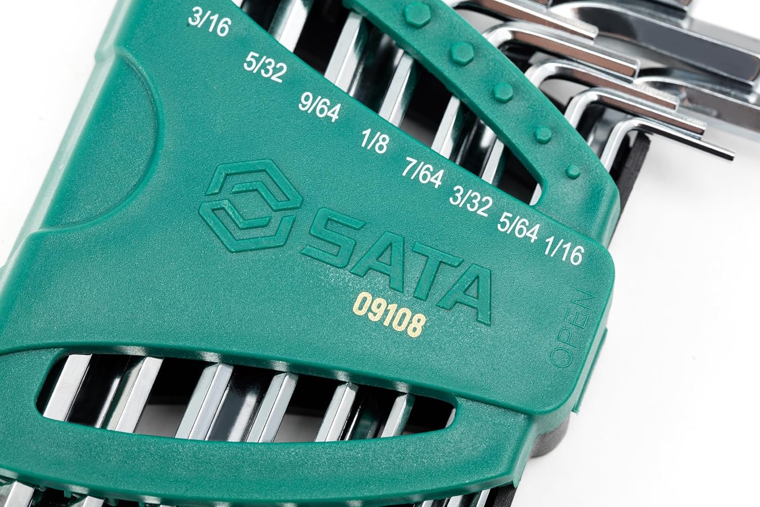 Набор имбусовых ключей 1/16-3/8" (12 пр.), SATA ST09108SJ