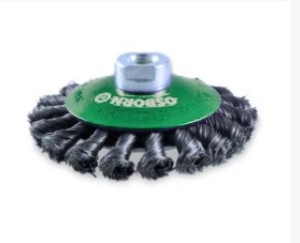 Щетка коническая D100x13 M14х2,0 жгутовая Inox OSBORN 0002622331