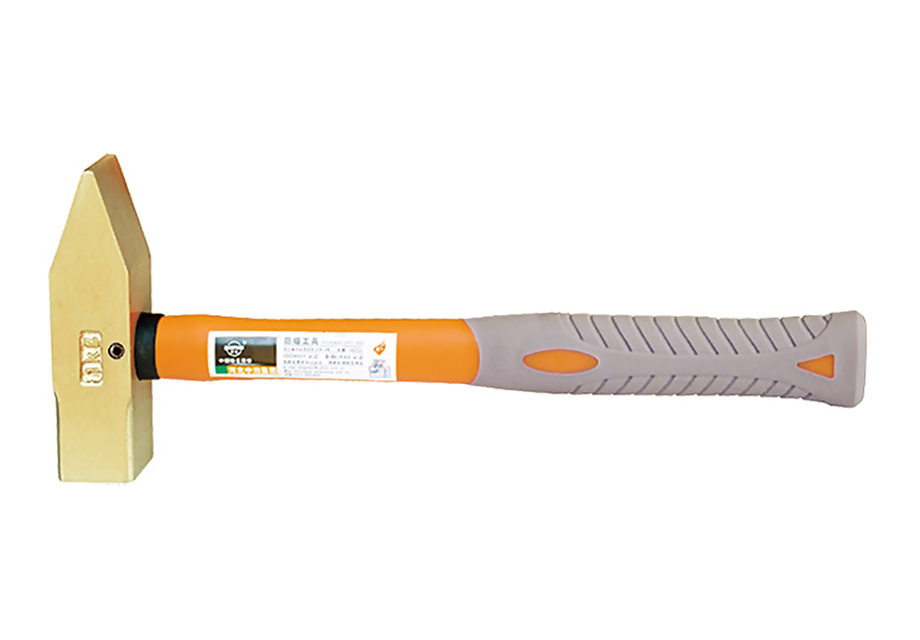 Молоток слесарный 5000 гр. искробезопасный с пластиковой ручкой Al-Br X-Spark 186-1012