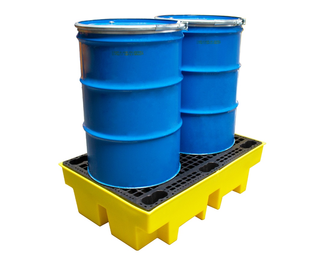 Поддон для бочек 2 x 205L 1230x840x345 ROMOLD BP2