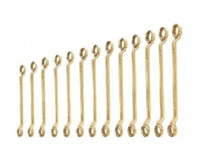 Набор накидных ключей двусторонних 9 предметов 8-32mm Al-Br X-Spark 148