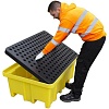 Поддон для бочек 2 x 205L 1250x850x520 ROMOLD BP2FW