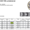 Плашка G 1/4"x19 HSS DIN 5158 RUKO 240014
