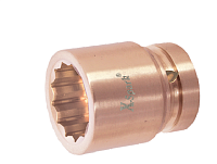 Головка 13 мм ударная 1/4" Be-Cu X-Spark 110F-13