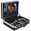 Набор инструментов изолированных в чемодане UNIOR 608541