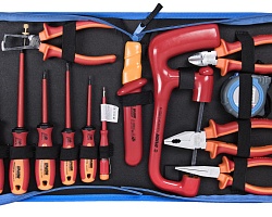 Набор инструментов изолированных с рукоятками BI в сумке UNIOR 617571