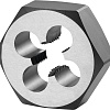 Плашка HEX M 8x1,25mm  HSS DIN 382 RUKO 267080