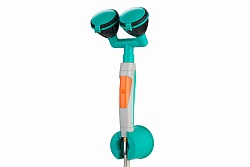 Душ аварийный для глаз ручной, 2 головки, наклон 45° B-SAFETY BR714025