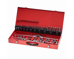 Набор метчиков и плашек M3-M20 54пр. RUKO 245040