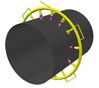 Центратор звеньевой наружный облегченный ЦЗНО-821