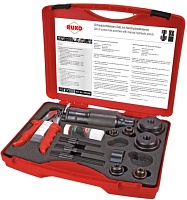 Набор пробойников отверстий с компактным ручным гидравлическим аппаратом 13 пр. RUKO 109009