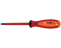 Отвёртка крестовая изолированная PH2 1000V UNIOR 616445