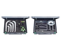 Съемник универсальный гидравлический в наборе KUKKO 845-855