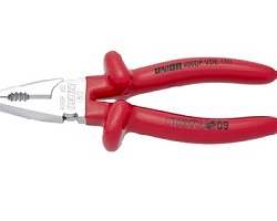 Плоскогубцы комбинированные изолированные 180mm 1000V UNIOR 619179