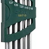 Набор имбусовых ключей удлиненных Tamper-Proof TORX шариком (9 предм.) T10-T50 SATA ST09715