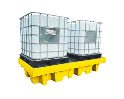 Поддон для еврокубов IBC 2 x 1000L 2560x1350x500mm ROMOLD BB2