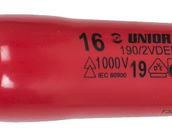 Головка торцевая изолированная 1/2" 13mm 1000V UNIOR 612198 