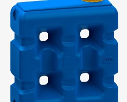 Ёмкость прямоугольная, 2000л