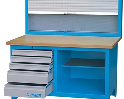 Верстак с инструментальной панелью с жалюзи UNIOR 612331