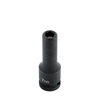 Головка ударная удлиненная с магнитом 3/8" 15mm L=55mm Action DO6051R015