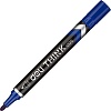 Маркер перманентный Deli Think 1407977 синий