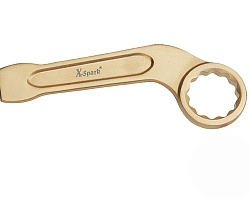 Ключ накидной ударный изогнутый 32 mm Al-Br X-Spark 164-32