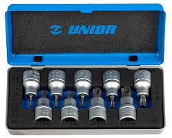 Набор головок торцевых 1/2" TX 20-60 9пр UNIOR 603657 