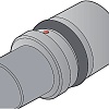 Головка торцевая ударная 1/2" 14mm UNIOR 603966