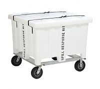 Тележка для наборов по сбору нефтепродуктов XL 44" x 44" x 29.5", 8" CHEMTEX KIT1061