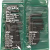 Набор шестигранных ключей метрических/SAE (25шт) SATA ST09120SJ