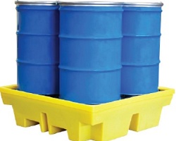 Поддон пластиковый на 4 бочки ROMOLD BP4