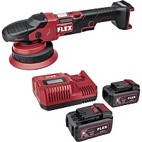 Машина полировальная эксцентриковая аккумуляторная 150mm XFE 2 15 18-EC Set FLEX 534662