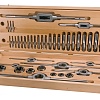 Набор метчиков и плашек UNC 1/4-1.0 HSS-G 44пр. RUKO 245072