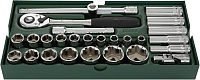 Набор торцевых головок с принадлежностями 1/2" 27пр SATA ST09903SJ