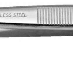 Пинцет изогнутый остроконечный L165mm UNIOR 619284
