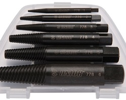 Набор экстракторов винтов M1-M6 UNIOR 616821