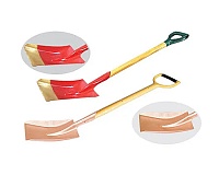 Лопата совковая 420х240х990 мм. AL-BR X-SPARK 198-1004