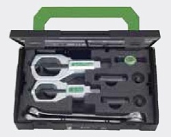 Набор механических гайкорезов, для гаек 10-36 мм, KUKKO K-54-B