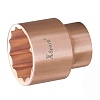 Головка 36 мм торцевая 1/2" Al-Br X-Spark 104-36