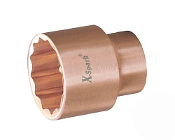 Головка торцевая 1/2" 19mm Al-Br X-SPARK 104-19
