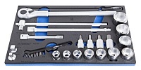 623995 Набор инструментов в SOS-ложементе, (22 предм.)