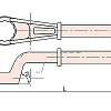 Ключ накидной под удлинитель 105 mm X-Spark 3316-105