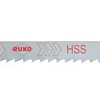 Пилка для лобзика с разведенными зубьями (100 мм) 5 шт. RUKO 3218013