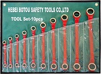 Набор ключей накидных двухсторонних 13шт. 5.5-32 мм, AL-BR X-SPARK NO. C-13