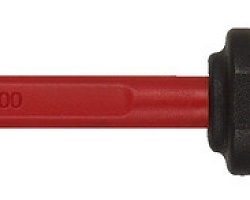 Отвертка шлицевая изолированная, рукоятка TBI, с утонённым жалом 1.0x5.5x125x225мм UNIOR 624065