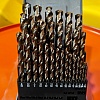 Набор сверел 29шт 1/16"-1/2"x1/64" HSSE-Co 5 DIN338 RUKO 215851RO