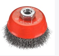 Щетка чашечная D150 M14x2,0 гофрированная Metal OSBORN 0002613166