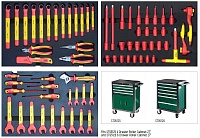 Набор инструментов изолированных 68предм. SATA SC09928