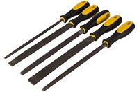 Набор напильников, двухкомпонентная рукоятка, 200мм STAYER PROFI UNIVERSAL 1682-20-H5_z01