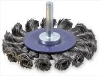 Щетка дисковая D75x12х6 жгутовая Metal OSBORN 0202611151